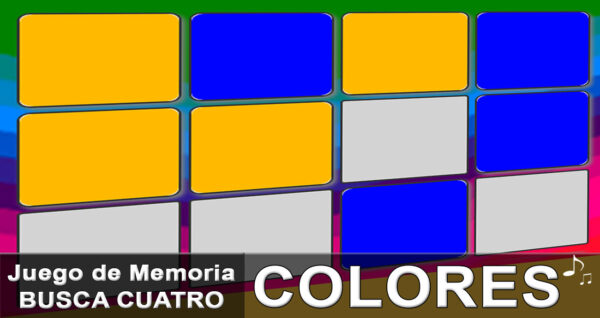 Juegos Busca Cuatro COLORES