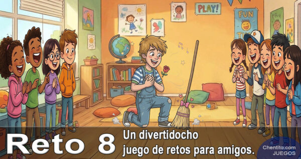 Reto 8. Un divertido juego de retos para amigos y familia.
