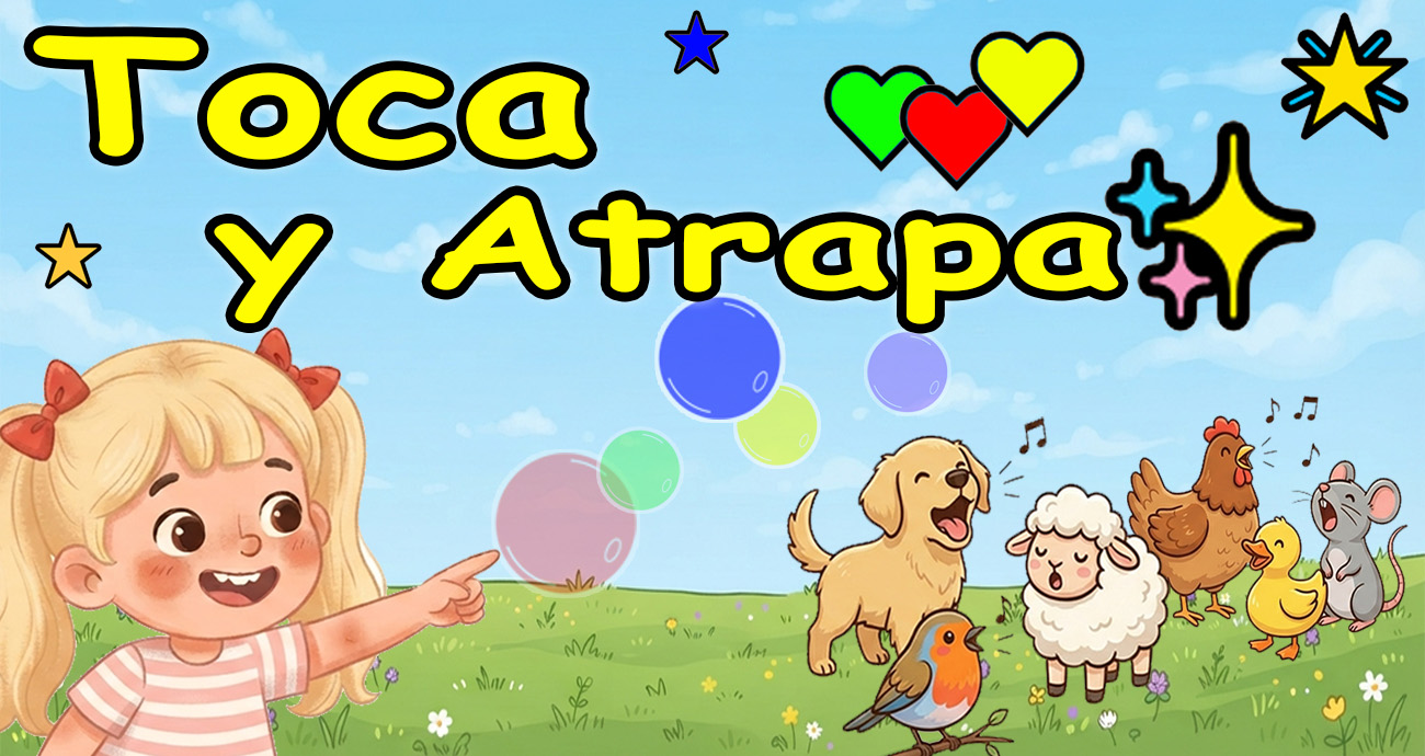 Toca y Atrapa: ¡Un mundo mágico! El juego perfecto para estimular a los más pequeños