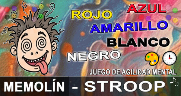 MEMOLÍN - STROOP: El juego de agilidad mental que desafía tu cerebro.